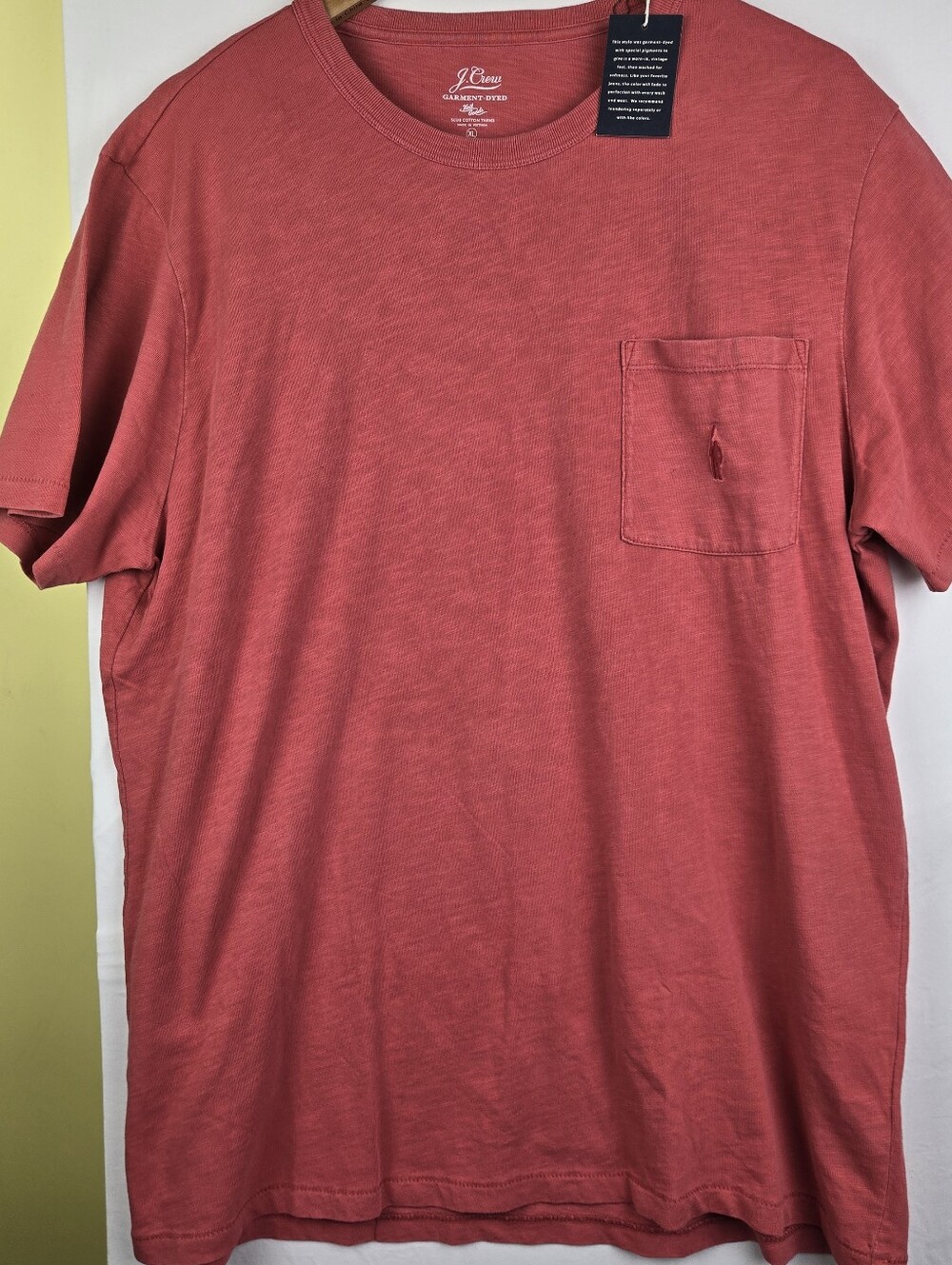 J. Crew Garmet Dyed Pocket MensT-Shirt XL